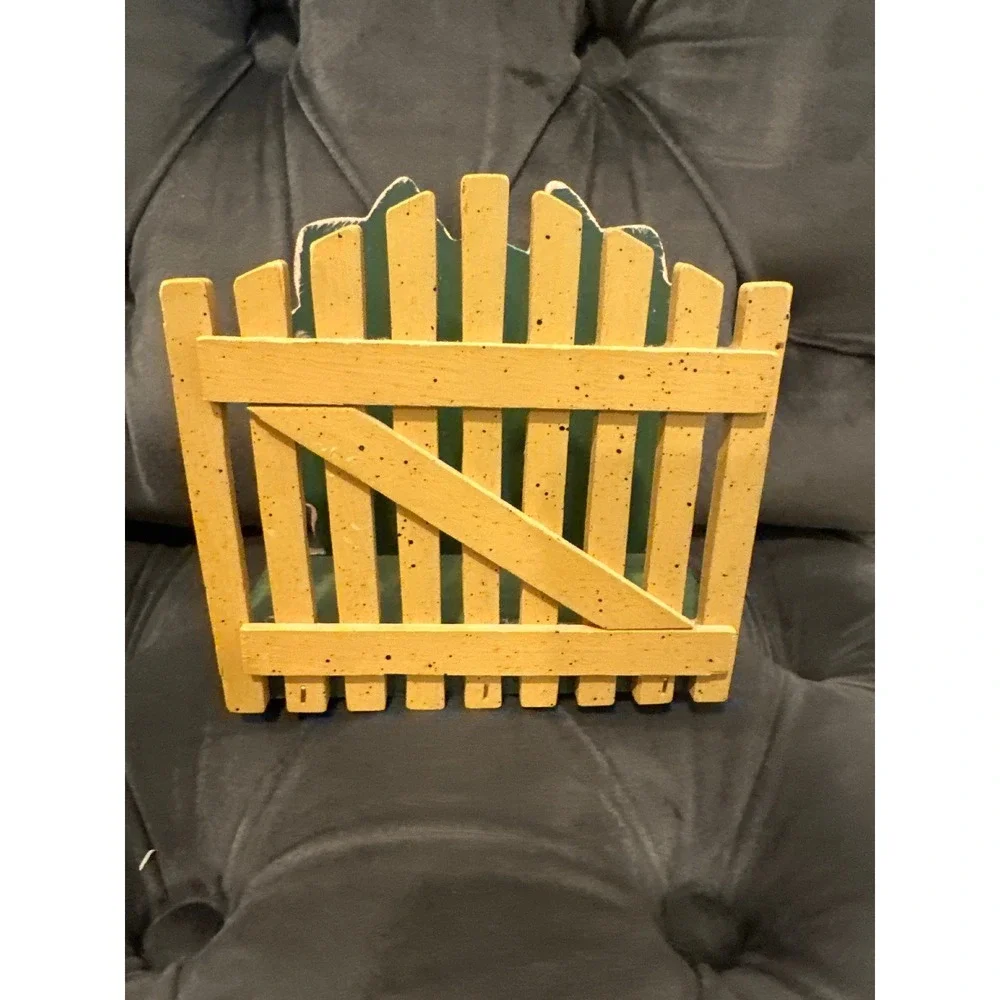 Hand Painted Wooden Tulip Napkin Holder Cute Country VTGKitchen Decor cottage